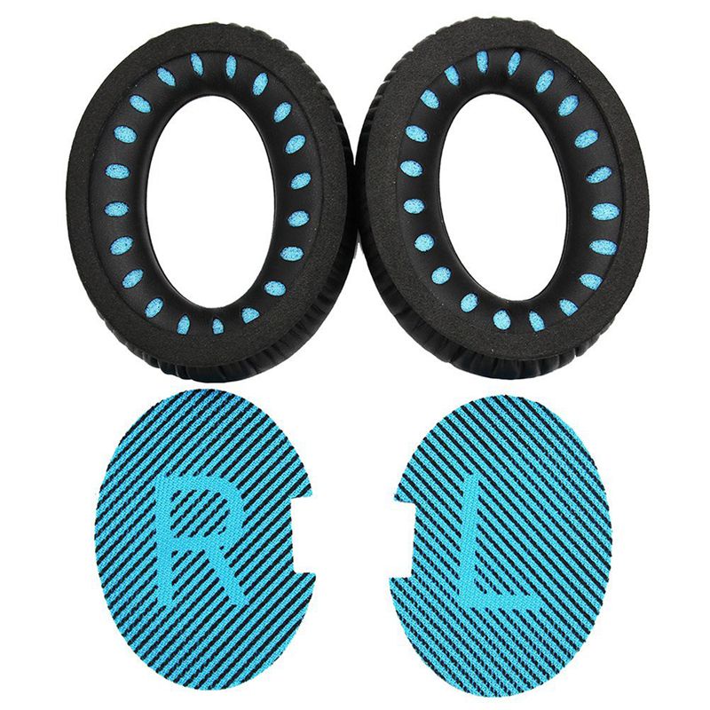 Replacement Earpads Ear Pad Foam Ear Pad Memory Foam Replacement Ear Cushion for Bose, AE2-W headphones. black