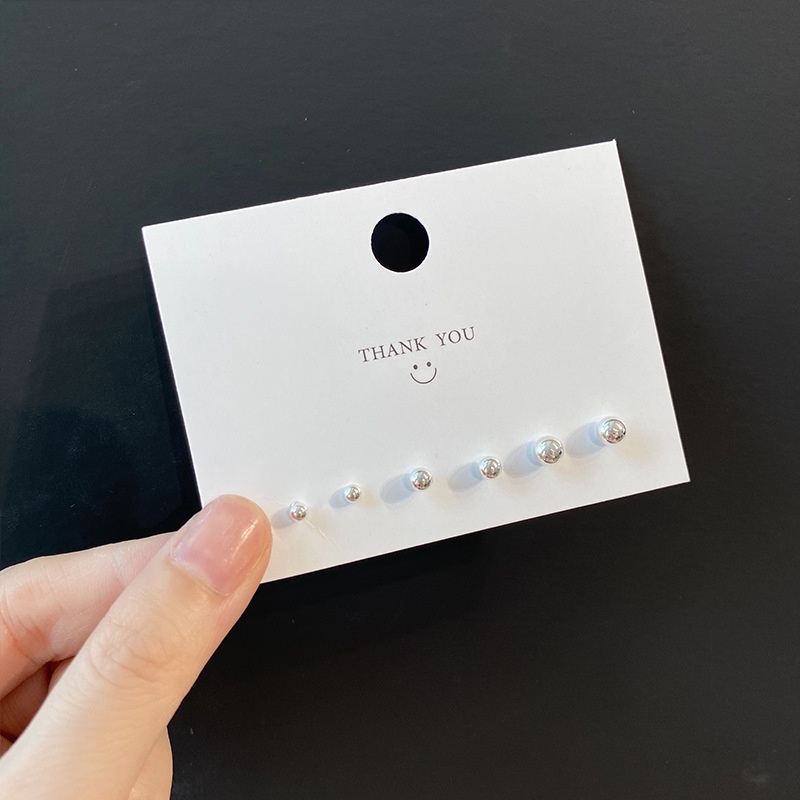 Khuyên Tai Hình Hạt Đậu Vàng Mini Đơn Giản