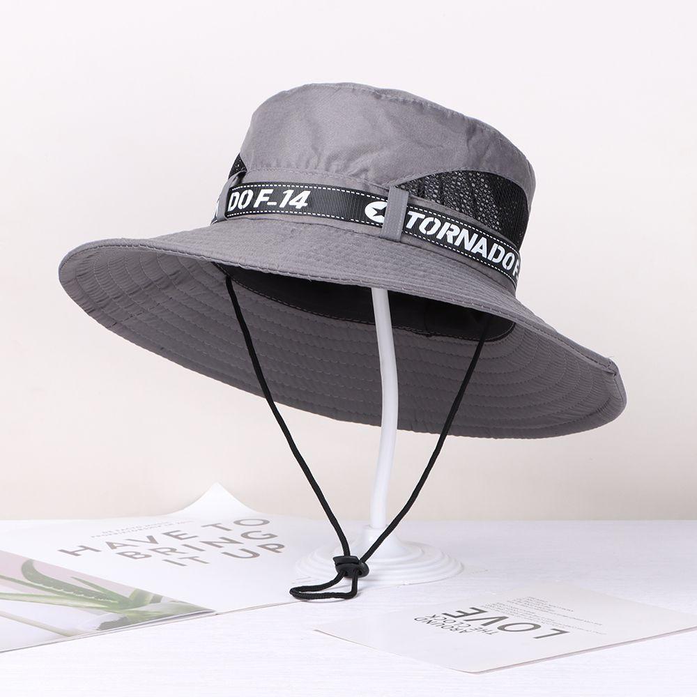 Nón Tai Bèo Chống Nắng Dùng Đi Câu Cá / Leo Núi / Cắm Trại Dành Cho Nam Giới
