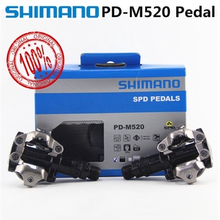 Pedal Shimano PD-M520 Can Cá SPD Dành Cho Xe MTB