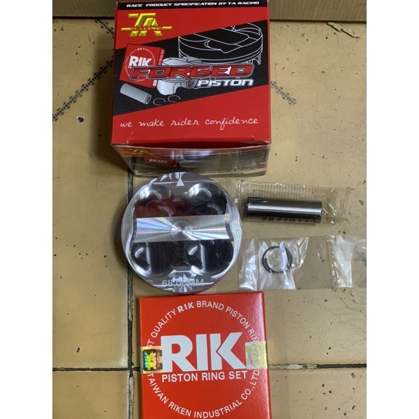 Trái piston nén+ bạc- ắc 57.5 57.5mm 58mm 62mm 65mm 68mm dành cho Winner150 - Rs150.