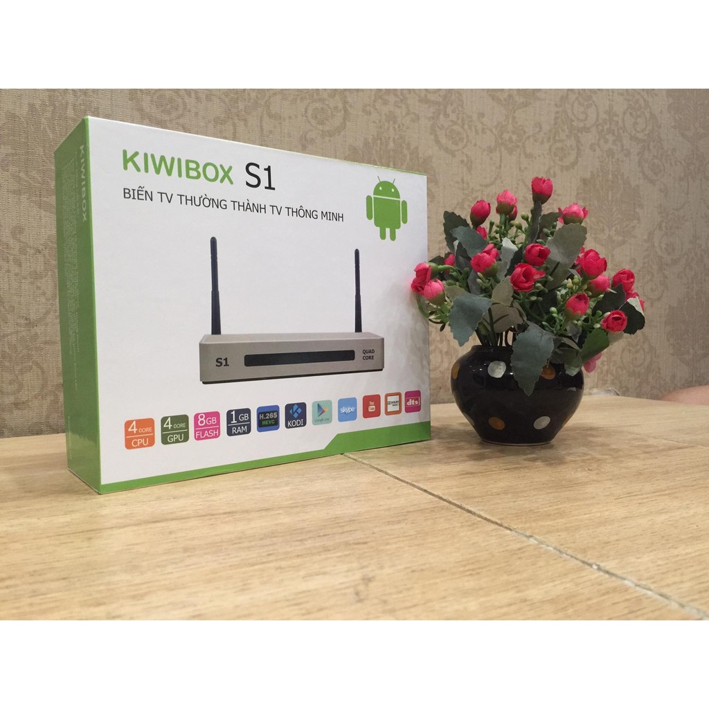 KIWIBOX S1 + TẶNG CHUỘT KHÔNG DÂY CAO CẤP