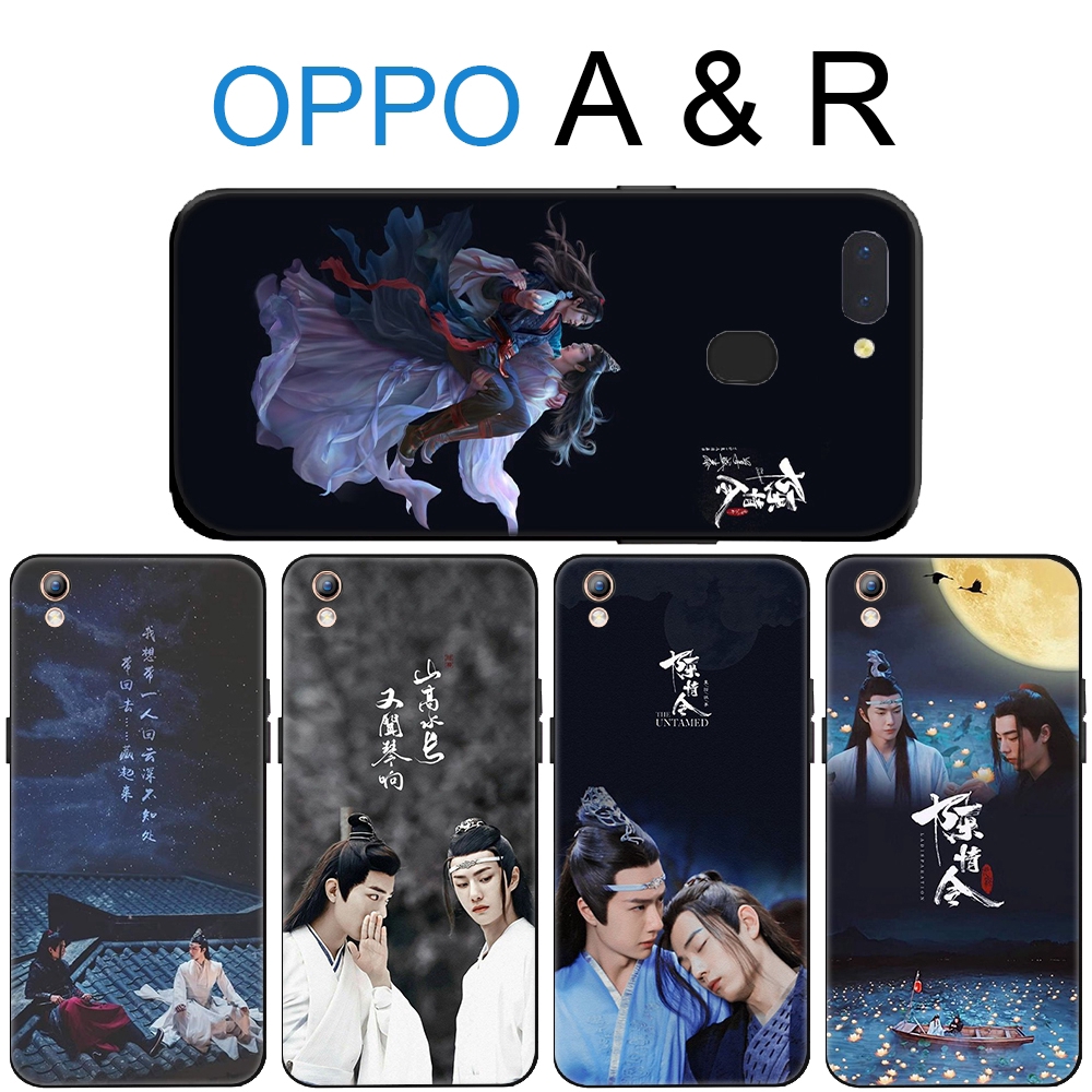 Ốp điện thoại mềm hình Trần tình lệnh độc đáo cho OPPO F9 F7 F5 A73 A83 A1 A77 F3 A59 F1s A5s A39 A57 A37 Neo 9 A3s A5