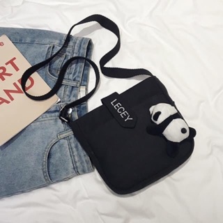 Túi xách tote vải đeo chéo