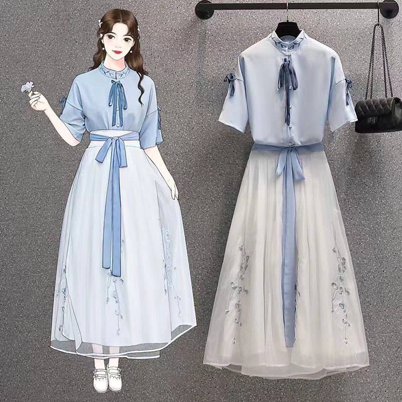 Bộ Hán Phục Cách Tân Phong Cách Trung Hoa Cổ Điển Cho Nữ