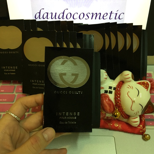 [vial] Nước hoa Gucci Guilty Pour Homme Intense/EDT 2ml