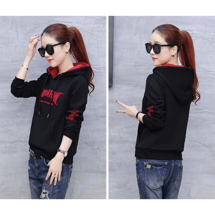 Áo Hoodie Nón Chui Trùm Đầu Nữ Nam Unisex Chất Vải Nỉ Poly Nam Nữ, Fashion WAH030NO | BigBuy360 - bigbuy360.vn