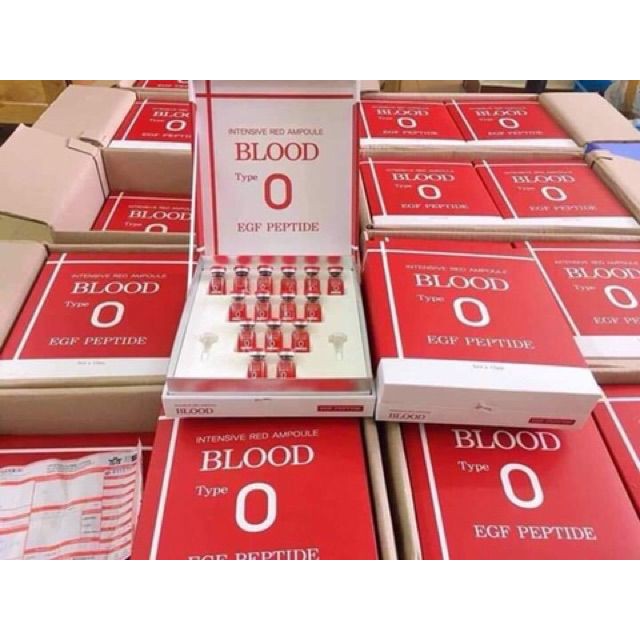 TẾ BÀO GỐC BLOOD O - TRẺ HOÁ DA - LÀM ĐẦY SẸO RỖ