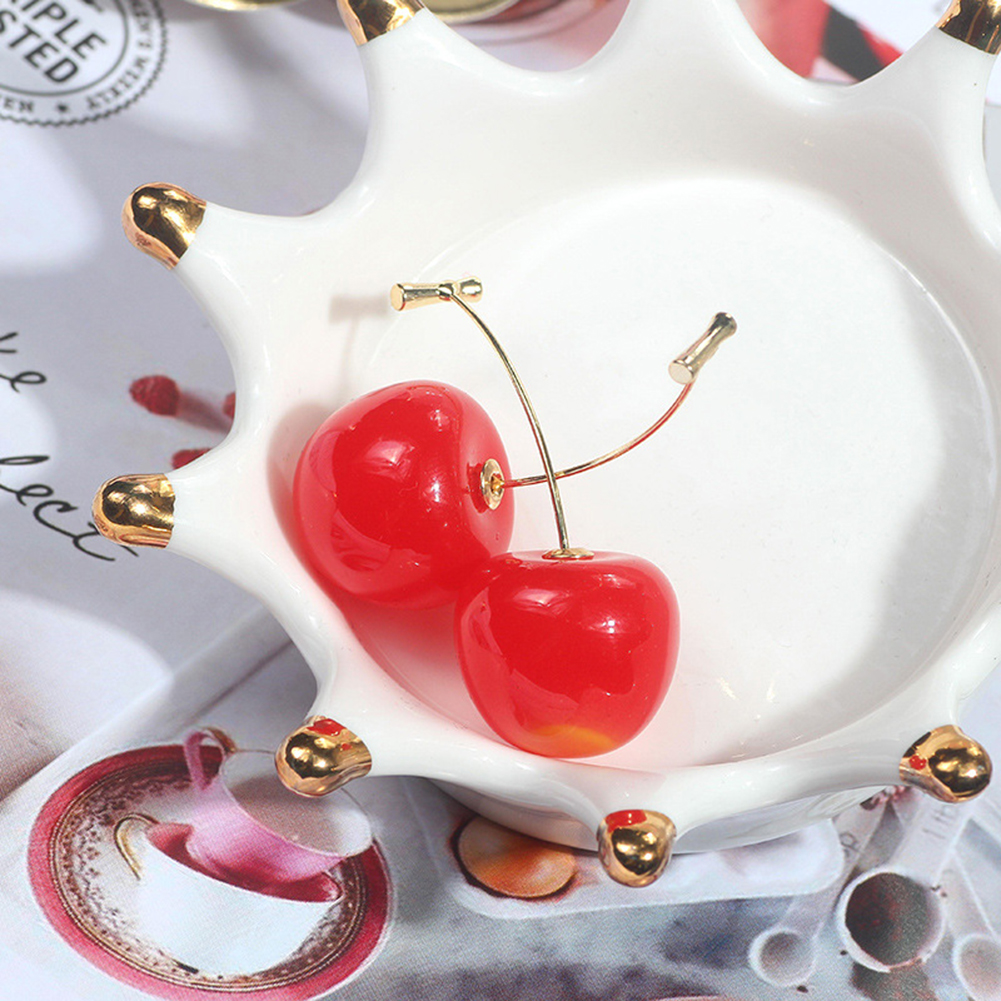 Đôi bông tai hình quả cherry dễ thương