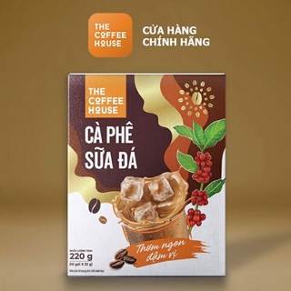 Giao hoả tốc cà phê sữa đá the coffee house hộp 10 gói 220g