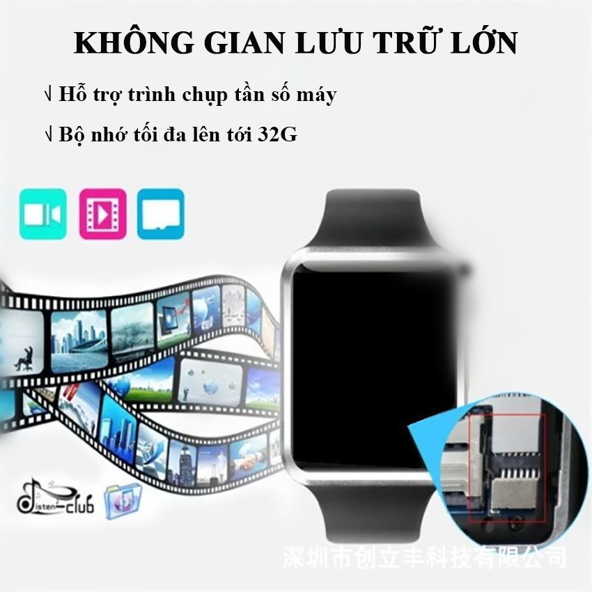 | Hàng Chính Hãng |  Đồng Hồ Thông Minh Smart Watch Tích Hợp Bluetooth Hola shop