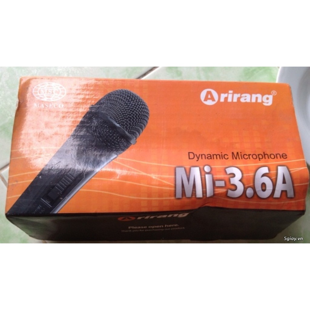 Micro karaoke ARIRANG MI 3.6 có dây