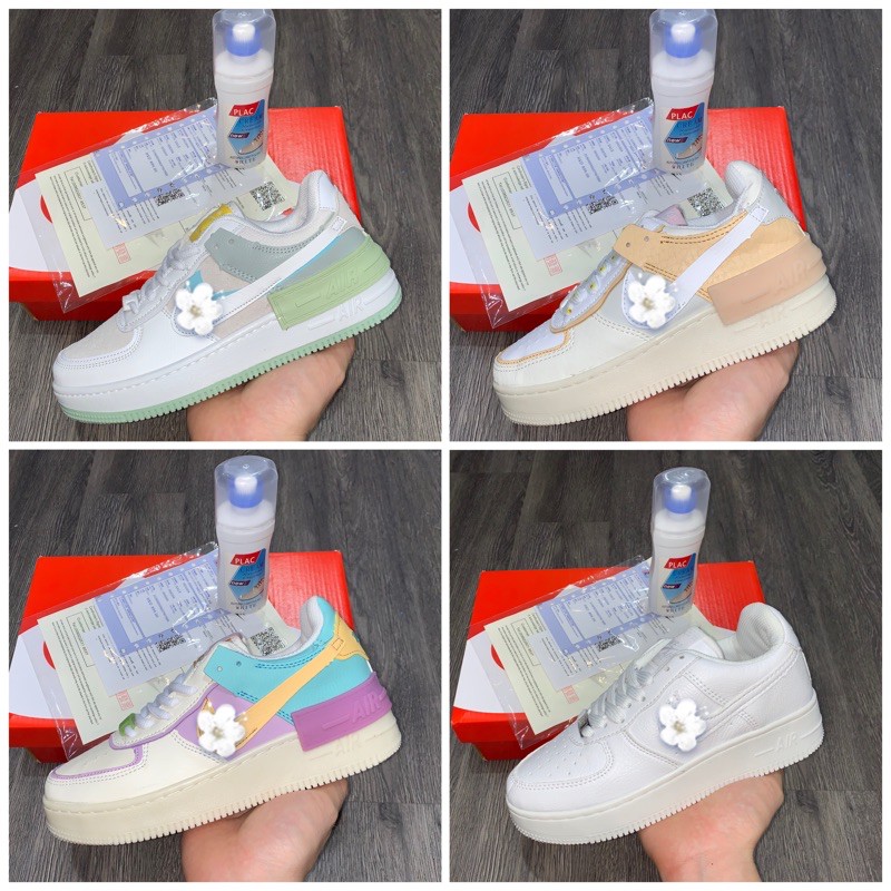 [Tặng box+Bill] Giày force trắng nam nữ cao cấp 36-43. .