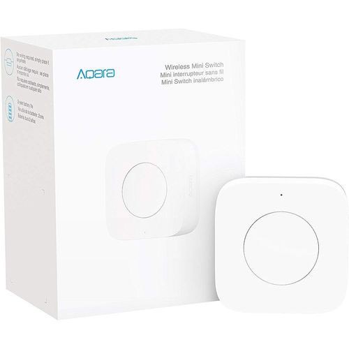 Nút Bấm Điều Khiển Thông Minh Không Dây Aqara Wireless Mini Switch WXKG11LM | Hàng Chính Hãng | Bảo Hành 12 Tháng