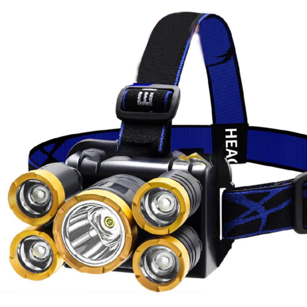 ĐÈN PIN ĐỘI ĐẦU 5 BÓNG LED SIÊU SÁNG