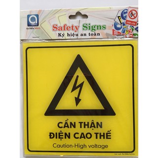 BIỂN BÁO - CẨN THẬN ĐIỆN CAO THẾ
