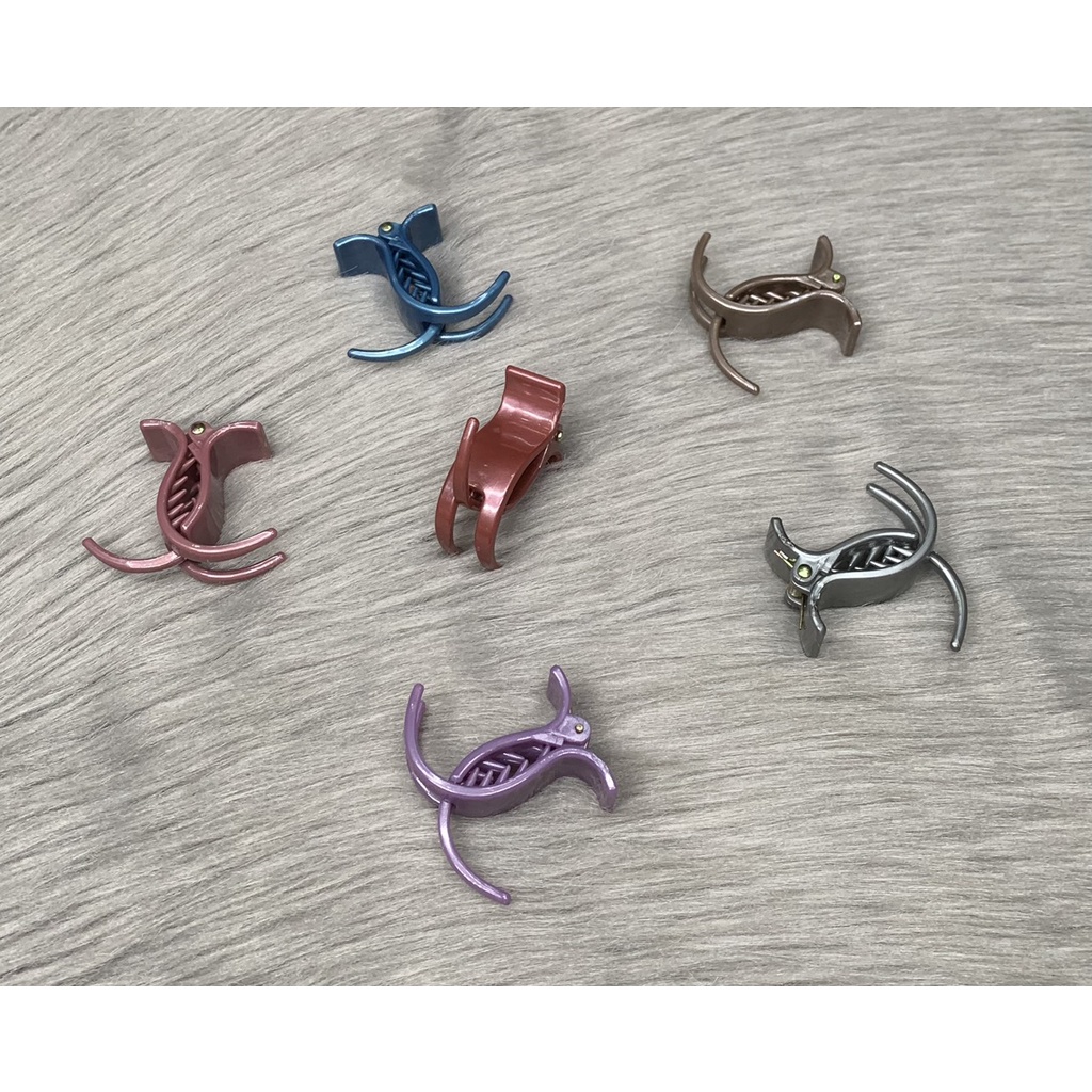 [HCM] combo 6 và 12 kẹp gấp, kẹp càng cua , cài kẹp , 3 răng đủ màu lựa chọn , phù hợp chị em phụ nữ