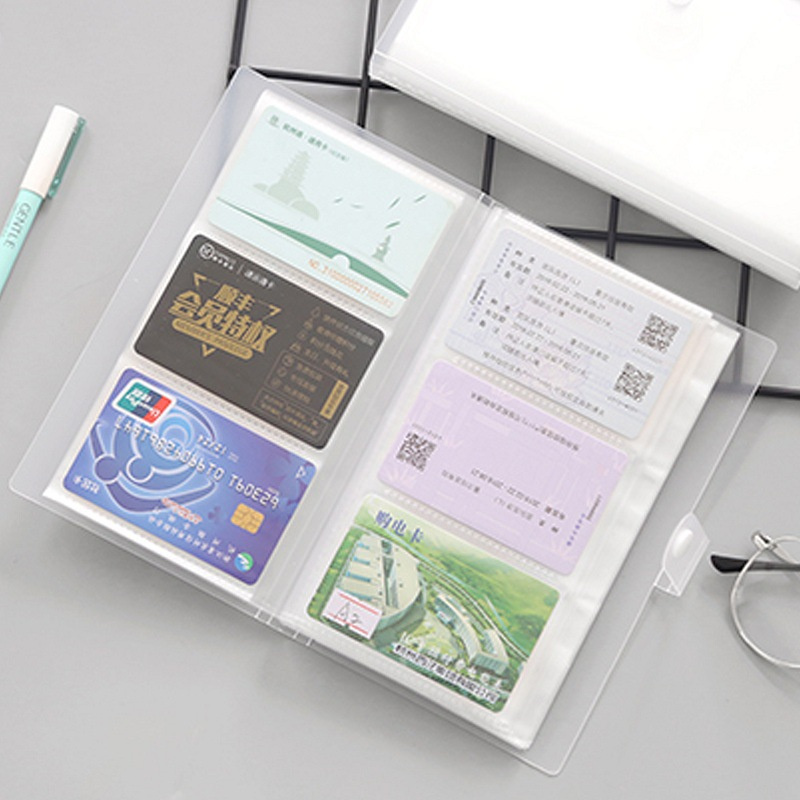 Túi 240 Ngăn Đựng Thẻ ID/ID Card/ID Trong Suốt Tiện Dụng