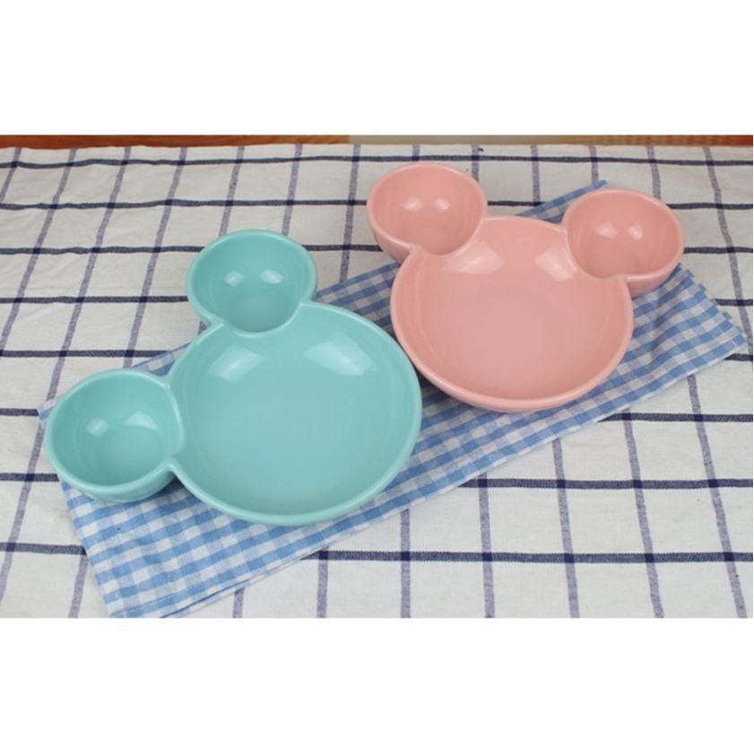 Khay sứ Mickey size To