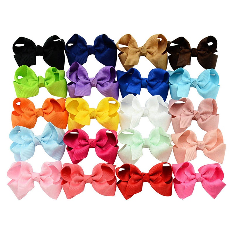 Set 20 Kẹp Tóc Mini Phong Cách Giáng Sinh Cho Bé Gái