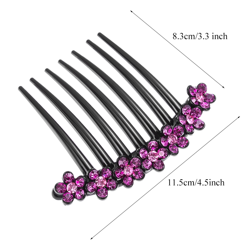 Lược cài tóc tạo hình răng sáng tạo cho nữ