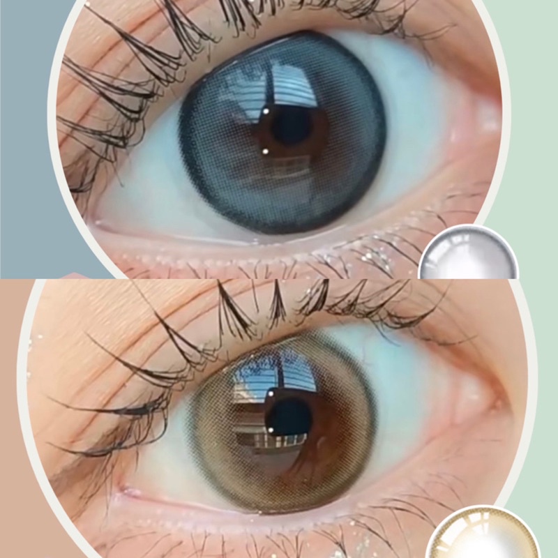 Kính Áp Tròng Hạn Nửa Năm Yiwaeyes Lens Nội Địa Trung, Mã 018