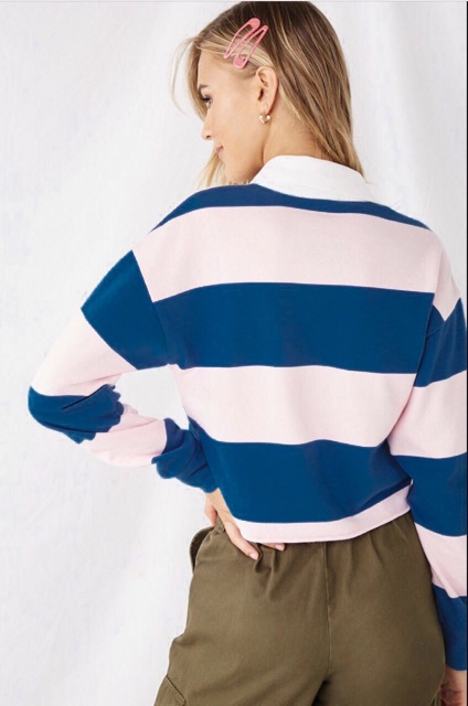 Áo thun có cổ tay dài f21 vnxk | BigBuy360 - bigbuy360.vn