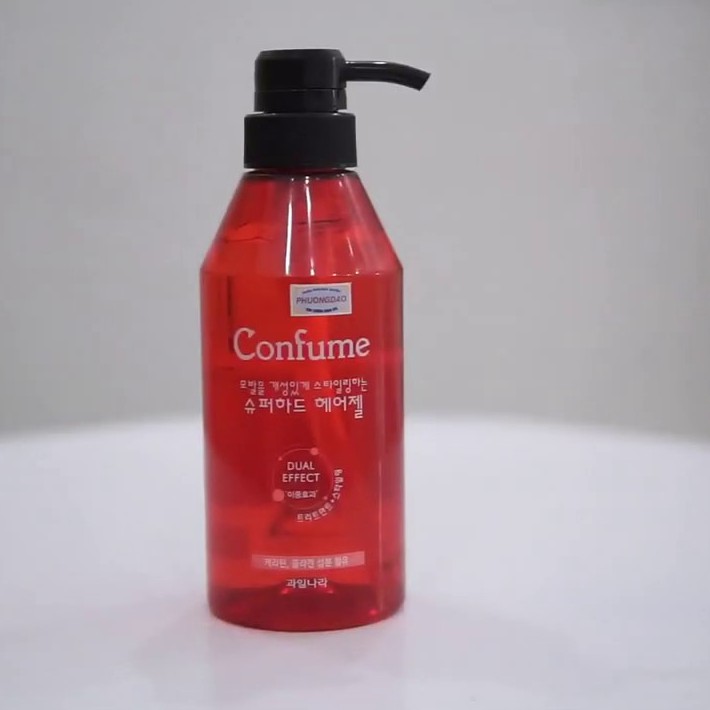 [CHÍNH HÃNG]Gel Confume Hair Welcos  giữ nếp tóc mềm tạo kiểu giúp giữ lọn cho tóc uốn, tóc xoăn chính hãng Hàn Quốc