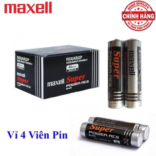Nguyên hộp pin nhí aaa maxell super 1.5v hàng xịn