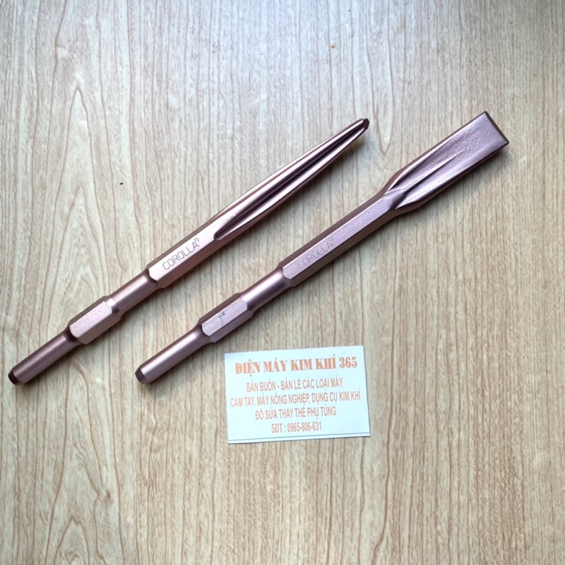 Mũi Đục Bê Tông Thép Hợp Kim Cường Lực Cao Cấp 14mm - 17mm