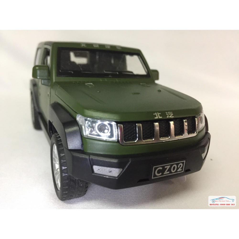 ​Đồ chơi mô hình xe Ô TÔ JEEP Beiqi - tỷ lệ 1:32