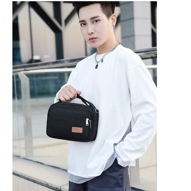 Túi Đeo Chéo Nam T104 Túi Đeo Vai Kiểu Dáng Trẻ Trung Năng Động TAHISTYLE | BigBuy360 - bigbuy360.vn
