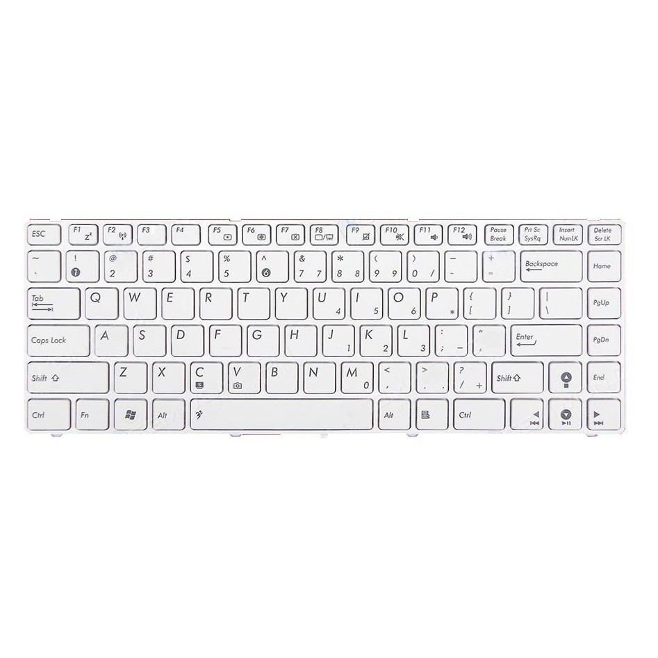 [NEW]BÀN PHÍM LAPTOP ASUS K43 ❤️FREESHIP❤️ K43E K43S X42 X43 X43S X44H K42 A42 K42F X45C TRẮNG