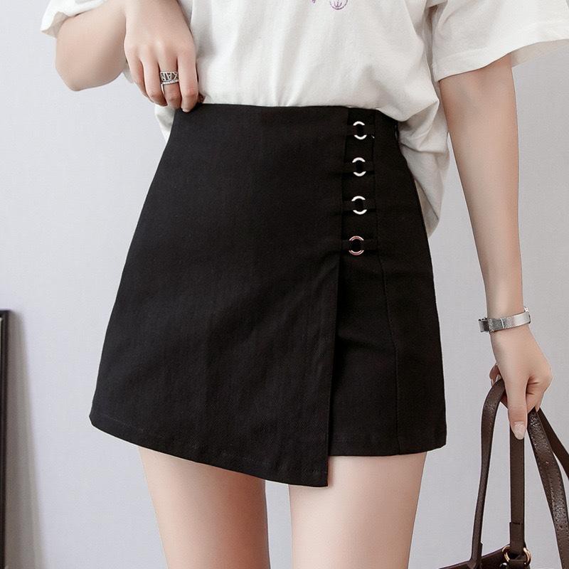 Quần váy 4 khuyên cạp cao cho nữ - SLIKY (4 móc) | BigBuy360 - bigbuy360.vn