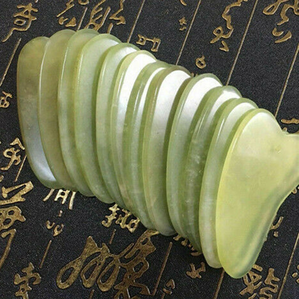 [Hàng mới về] Dụng cụ mát xa mặt bằng đá hình trái tim giúp giảm căng thẳng độc đáo