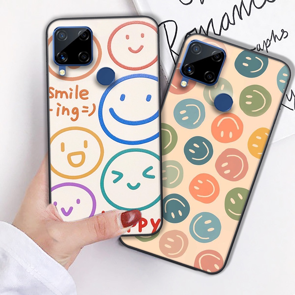 [HOT] ỐP LƯNG REALME C21/C21Y/C12/C15/C20/C11/C25/C25S mẫu cá tính mặt cười cute cực hot