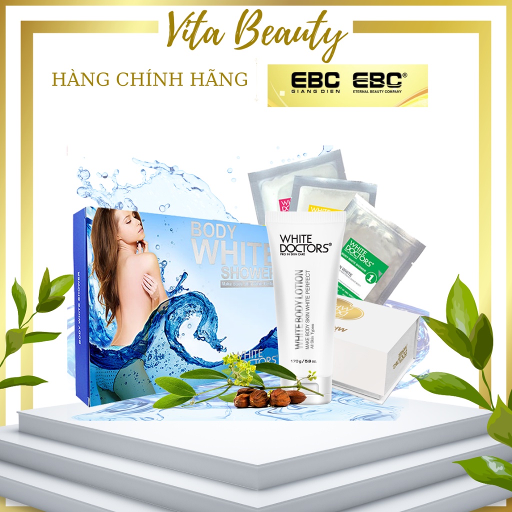 Bộ dưỡng trắng da toàn thân ban đêm White Doctors