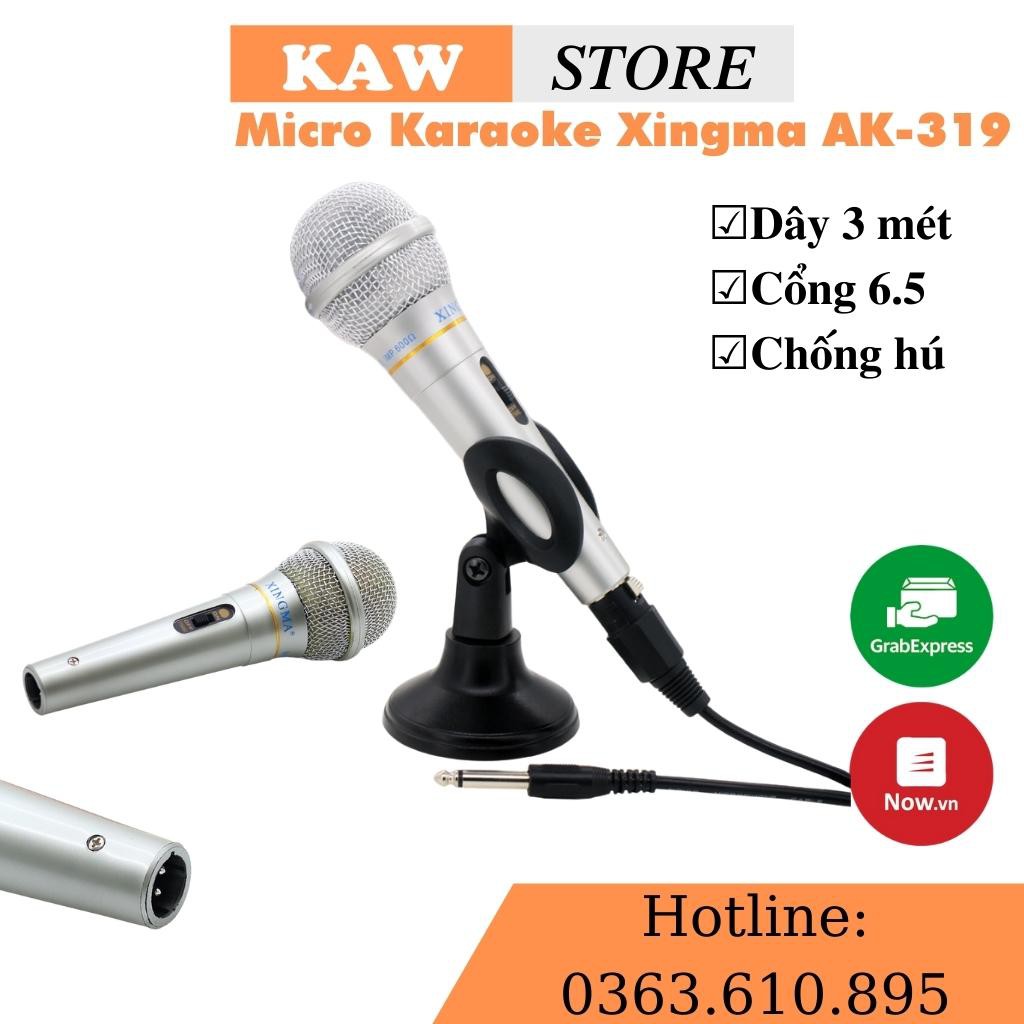 Micro Karaoke XINGMA AK-319 – Mic Karaoke chuyên nghiệp