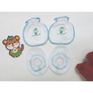 Combo 5 đôi bao tay, bao chân cho bé