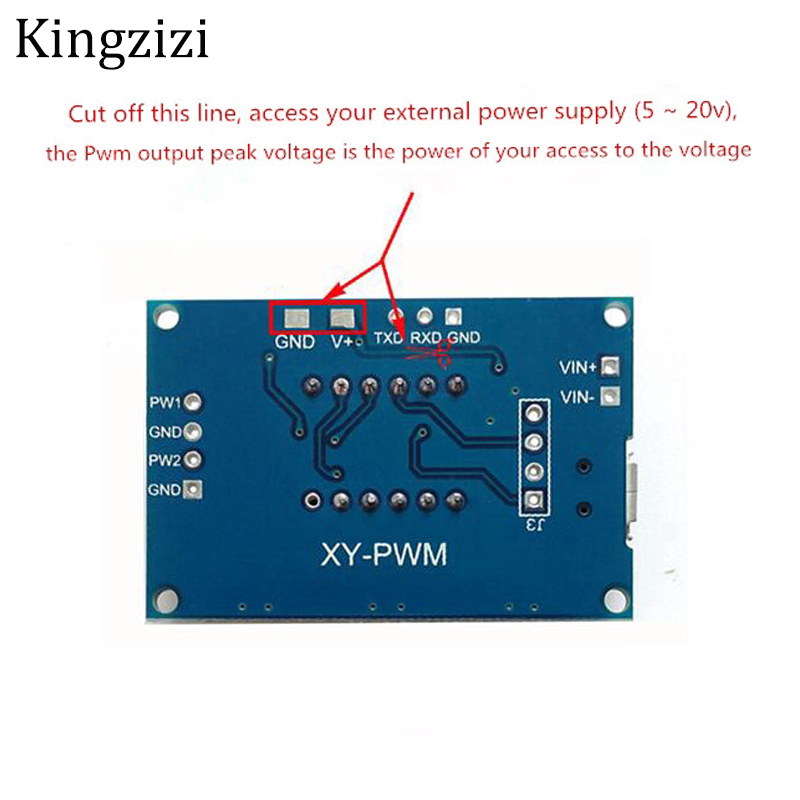 Micro USB DC 2CH Điều Chỉnh Tín Hiệu PWM Máy Phát Điện Chu Kỳ Nhiệm Vụ Tần Số Xung Mô Đun ĐÈN LED Hiển Thị Kỹ Thuật Số Ống DC 5V 12V 24V DIY