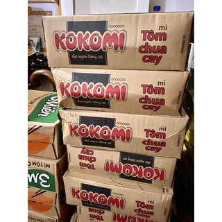 Mì kokomi tôm chua cay thùng 30 gói