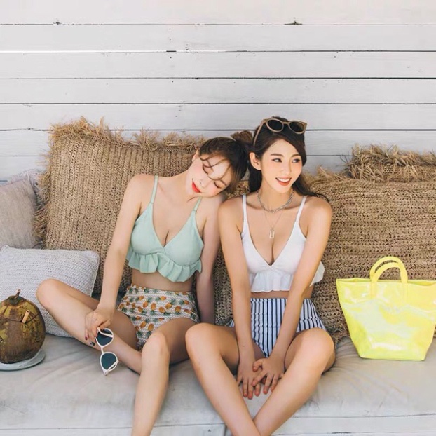 Bikini 2 Hai Mảnh Đi Biển LUHAZO Cách Điệu Quảng Châu Chất Đẹp BIKINI2-2352 G-3