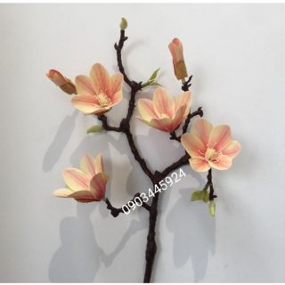 Hoa Mộc Lan Cao Su cao cấp-Hoa giả