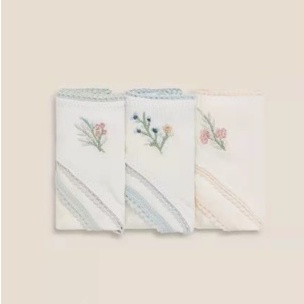Set 3 quần lót nữ Oysho xuất dư, Đồ lót nữ Oysho cao cấp hàng xuất mẫu thêu hoa vintage