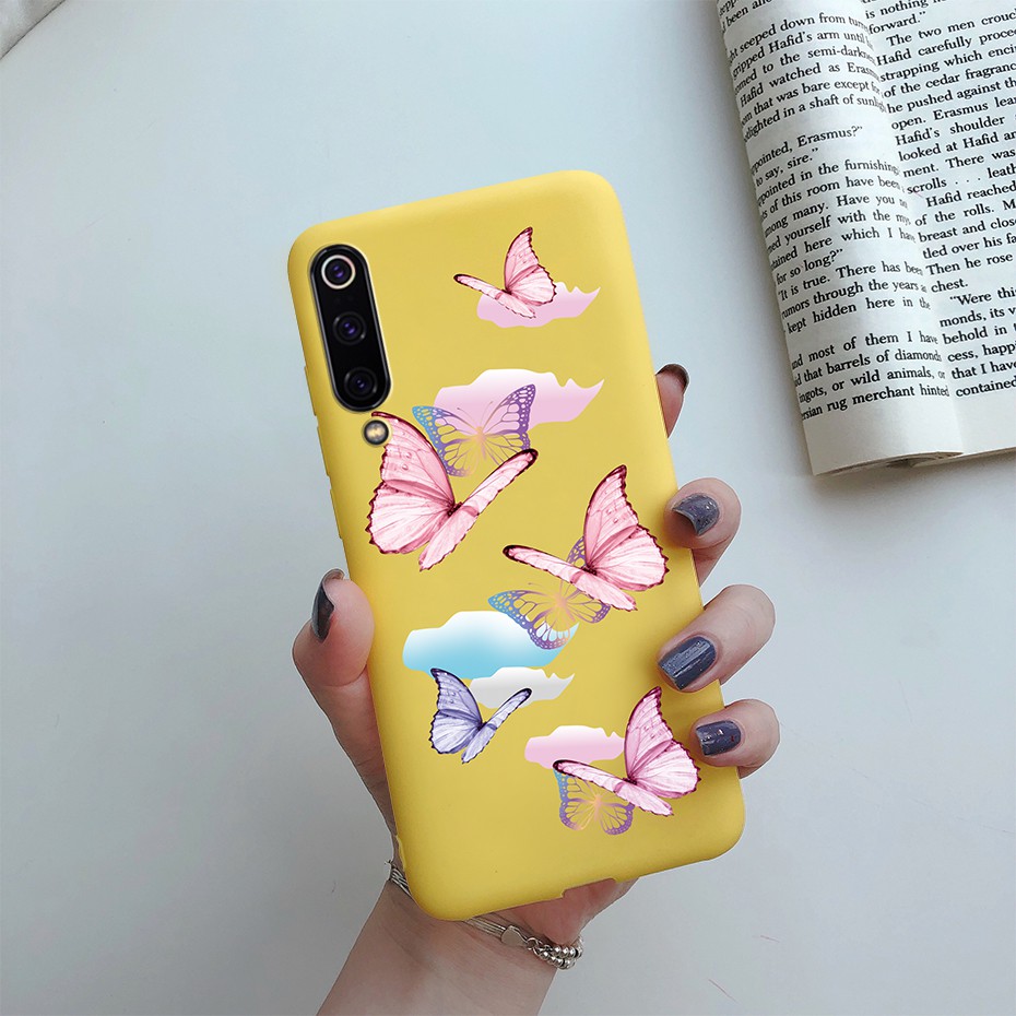 Ốp điện thoại TPU mềm hình hoa hướng dương cho Xiaomi Mi 9 / Mi 9 SE / Mi 8 Lite Xiaomi Mi 9SE 8Lite