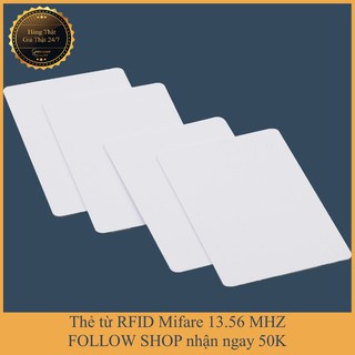 Thẻ từ RFID 13.56MHZ - Thẻ RFID - Thẻ Mifare- Chất liệu PVC PET - Chất lượng cao - Tiện lợi