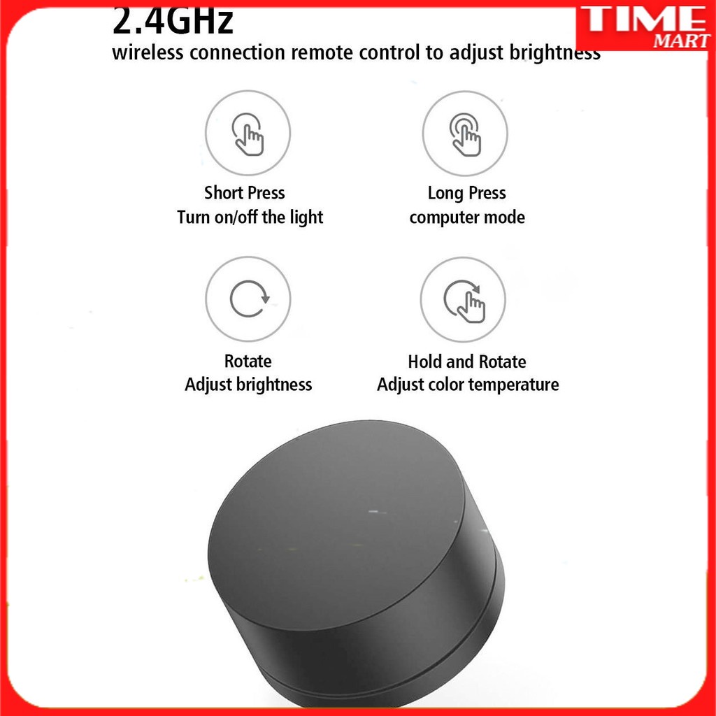 ĐÈN TREO MÀN HÌNH YEELIGHT PRO RG B- Bảo vệ mắt - Điều chỉnh màu RGB - Hỗ trợ Razer Chroma và OverWolf [TIME_MART]