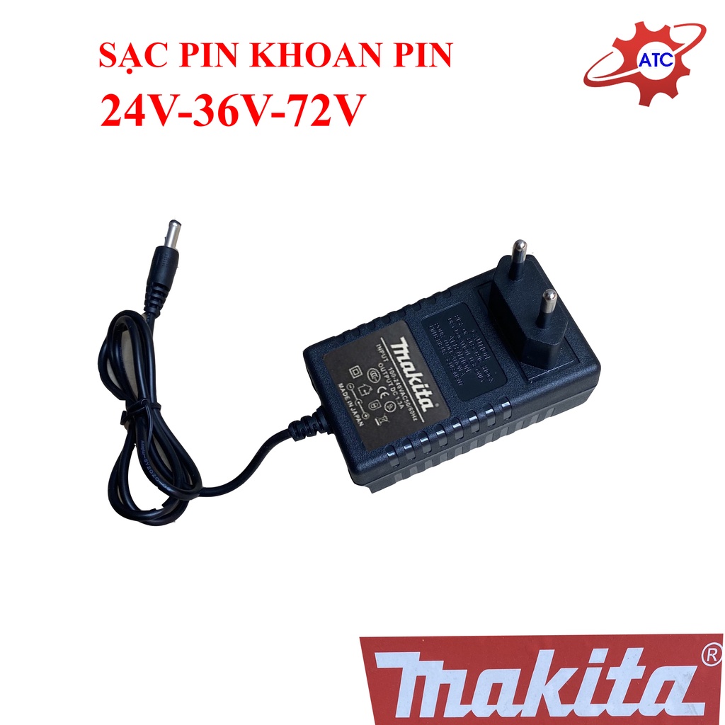 Sạc pin MKT 36v-12v-24v-72v. Sạc vào pin nhanh hàng zin theo máy