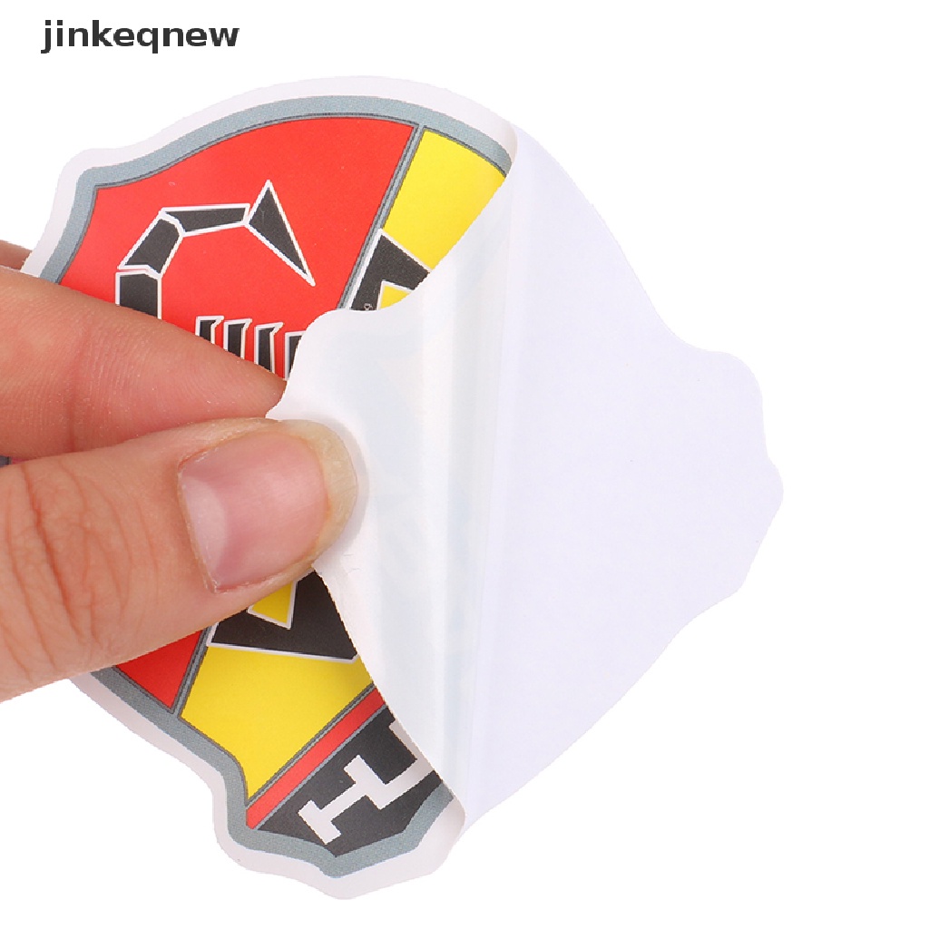 Set 100 miếng dán JINHF họa tiết logo trang trí xe hơi