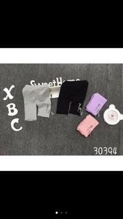 Quần legging lửng cho bé gái